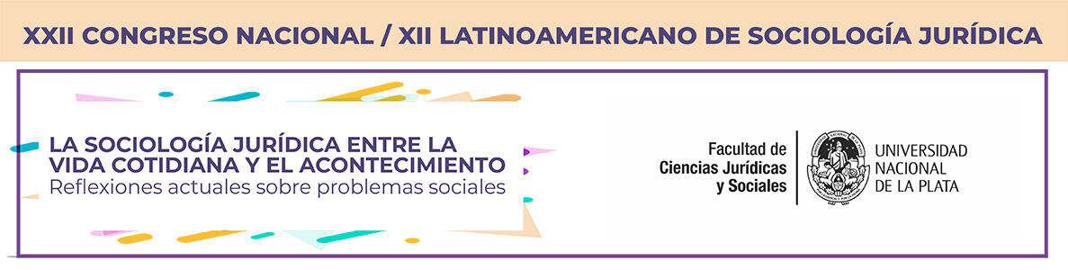 XXII Congreso Nacional y XII Latinoamericano De Sociología Jurídica Logo