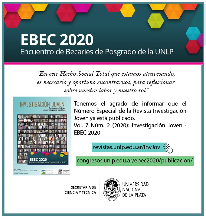 It's lucky that Set out Reactor EBEC 2020 - Encuentro de Becaries de Posgrado de la UNLP