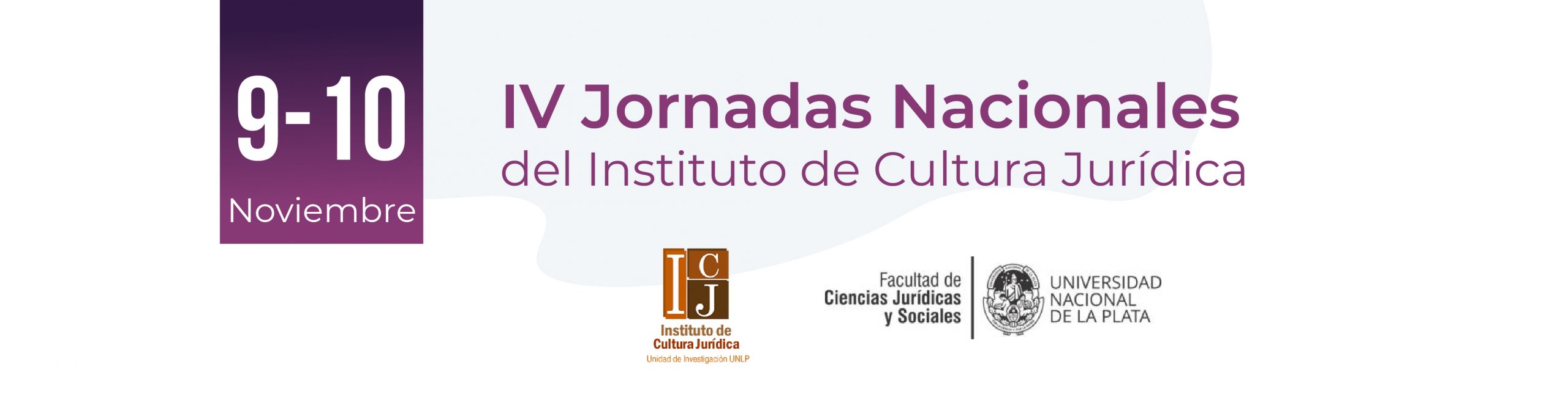 IV Jornadas Nacionales del Instituto de Cultura Jurídica Logo