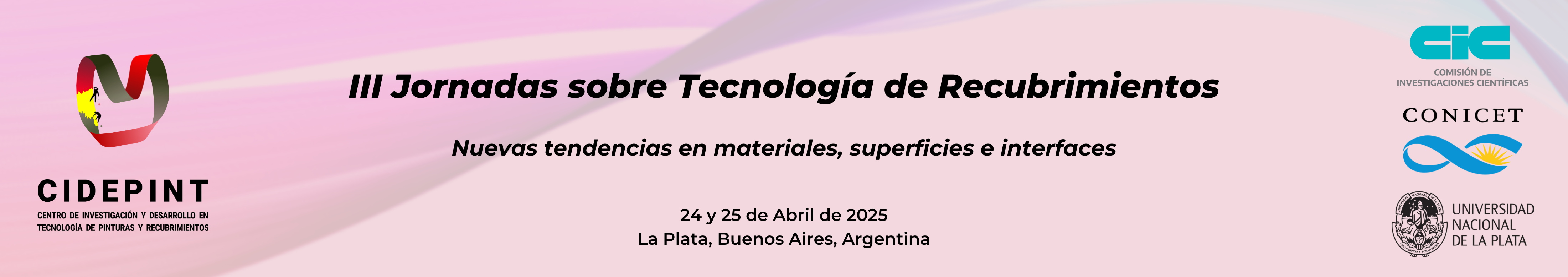 III Jornadas sobre Tecnología de Recubrimientos. Nuevas tendencias en materiales, superficies e interfaces Logo