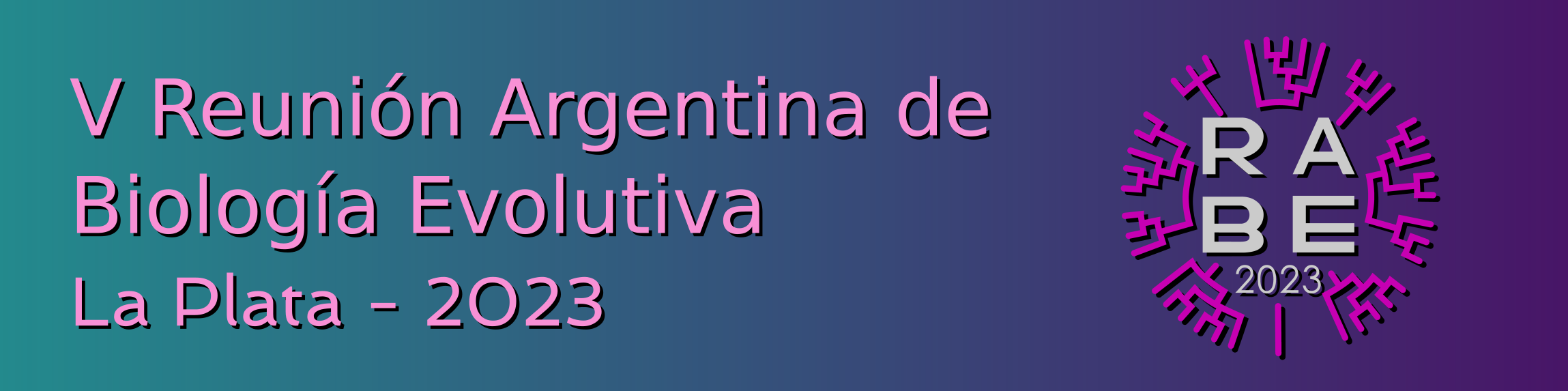 V Reunión Argentina de Biología Evolutiva Logo