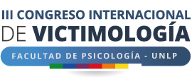 III Congreso Internacional de Victimología: "Violencias y lazos sociales en tiempos disruptivos. Miradas desde el Sur" Logo
